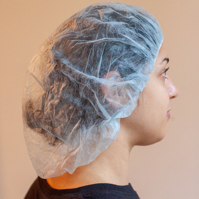 Bison Life Dura Net Spun-Bond Hair Nets – Disposable Breathable Hair Nets for Food Service