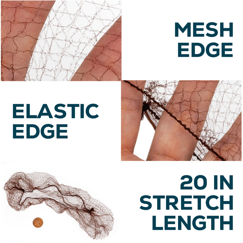 Bison Life Dura Net Spun-Bond Hair Nets – Disposable Breathable Hair Nets for Food Service