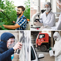 Bison Life Safety Hazard Cleaning Kit – Nitrile Gloves, Goggles, Apron, Soda & Biohazard Bags