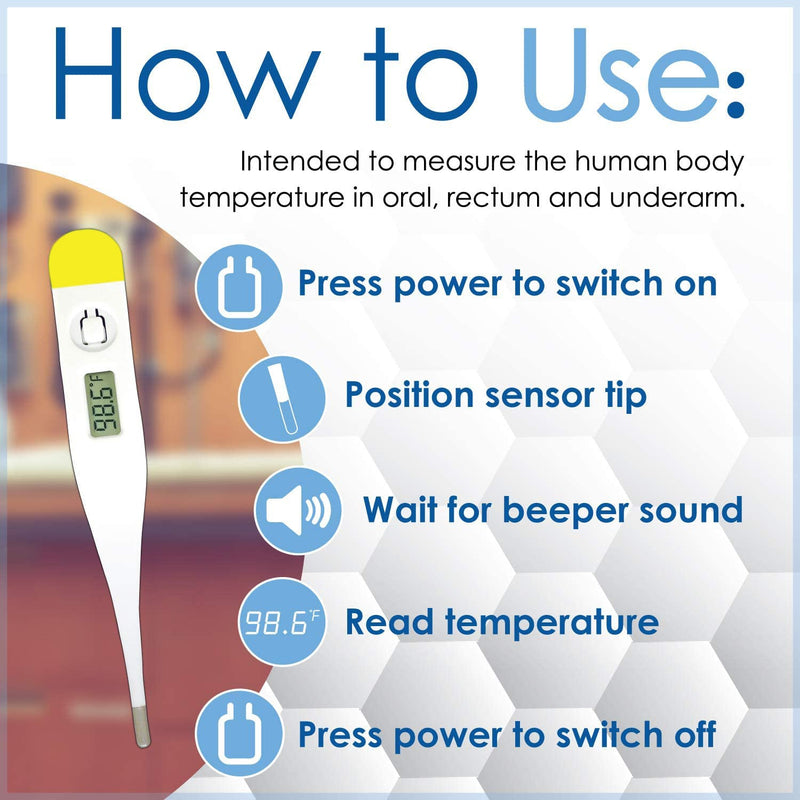 How to use high accuracy digital thermometer 