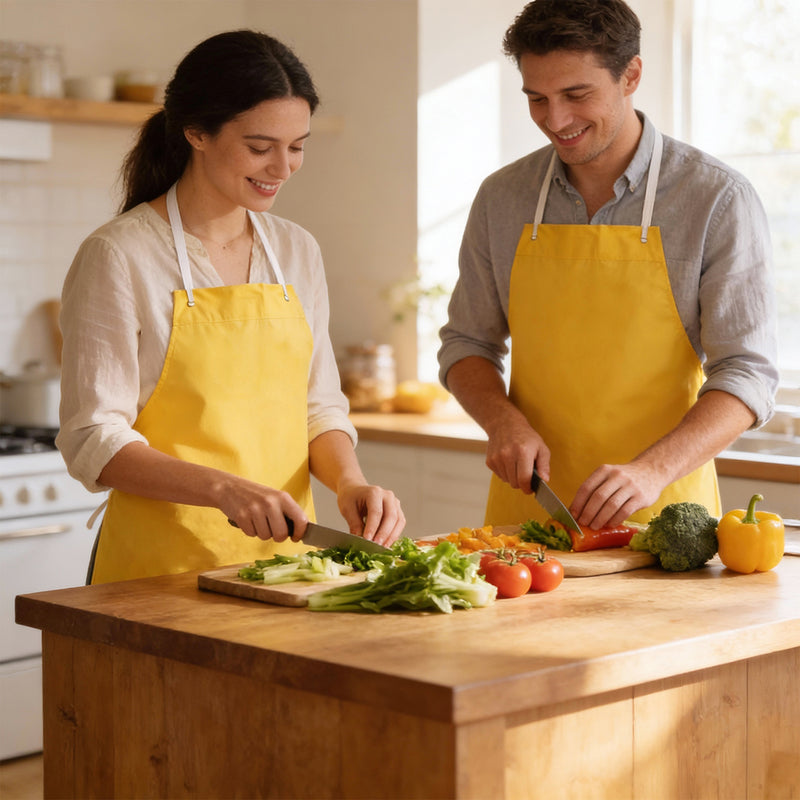 Bison Life PVC Waterproof Apron – Adjustable, Bacteria-Resistant, Splash-Proof
