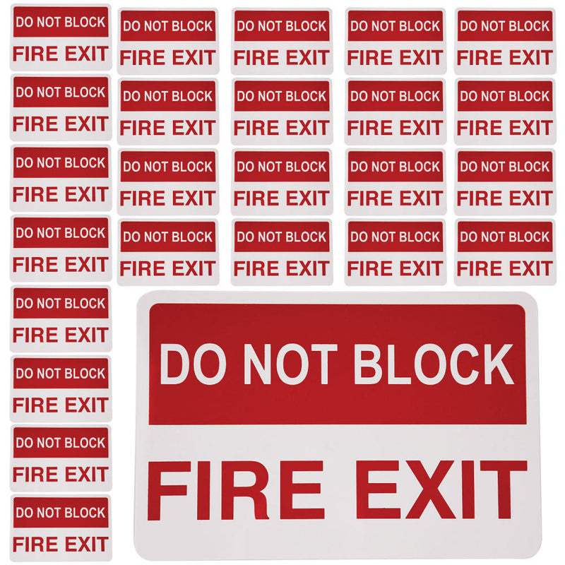 Exit Sign Blocks 12