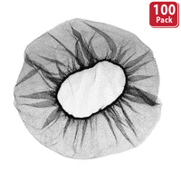 Bison Life Disposable Nylon Honeycomb Hair Nets – Food Service Hair Covers for Adults & Youth