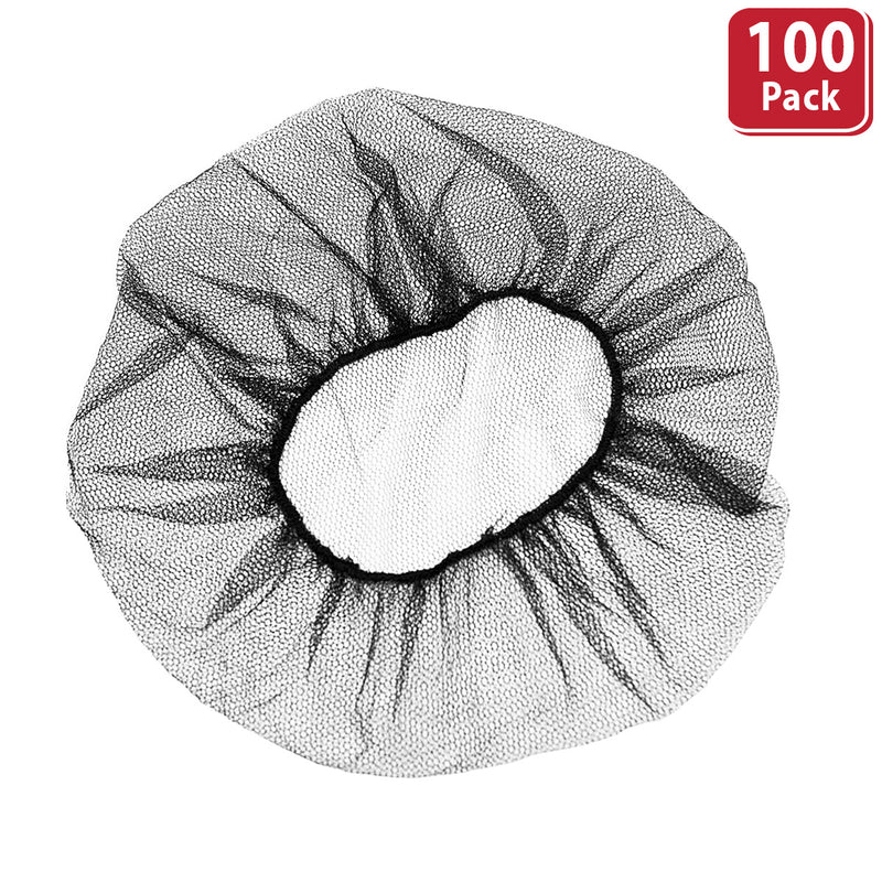 Bison Life Disposable Nylon Honeycomb Hair Nets – Food Service Hair Covers for Adults & Youth