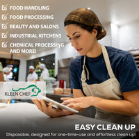 Bison Life Disposable Nylon Honeycomb Hair Nets – Food Service Hair Covers for Adults & Youth