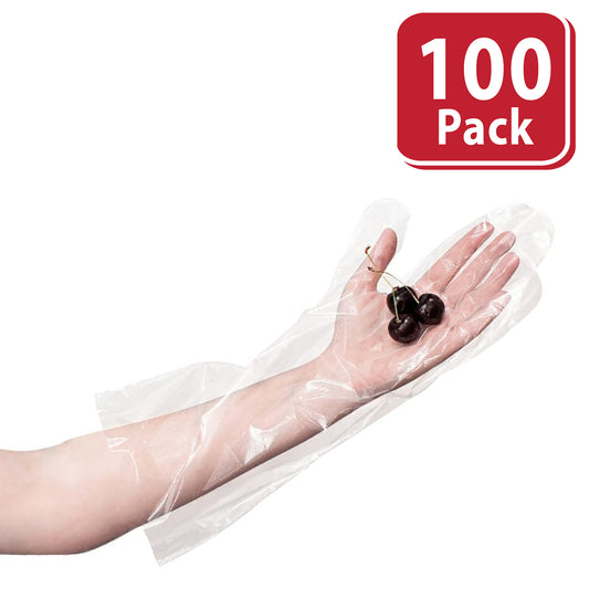 elbow length disposable gloves