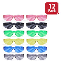 Bison Life Keystone wraparound Color Lens Safety Glasses, Impact resistant, ANSI Z87.1