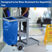 Heavy Duty 23 Gallon Commercial Janitorial Cart Replacement Bag