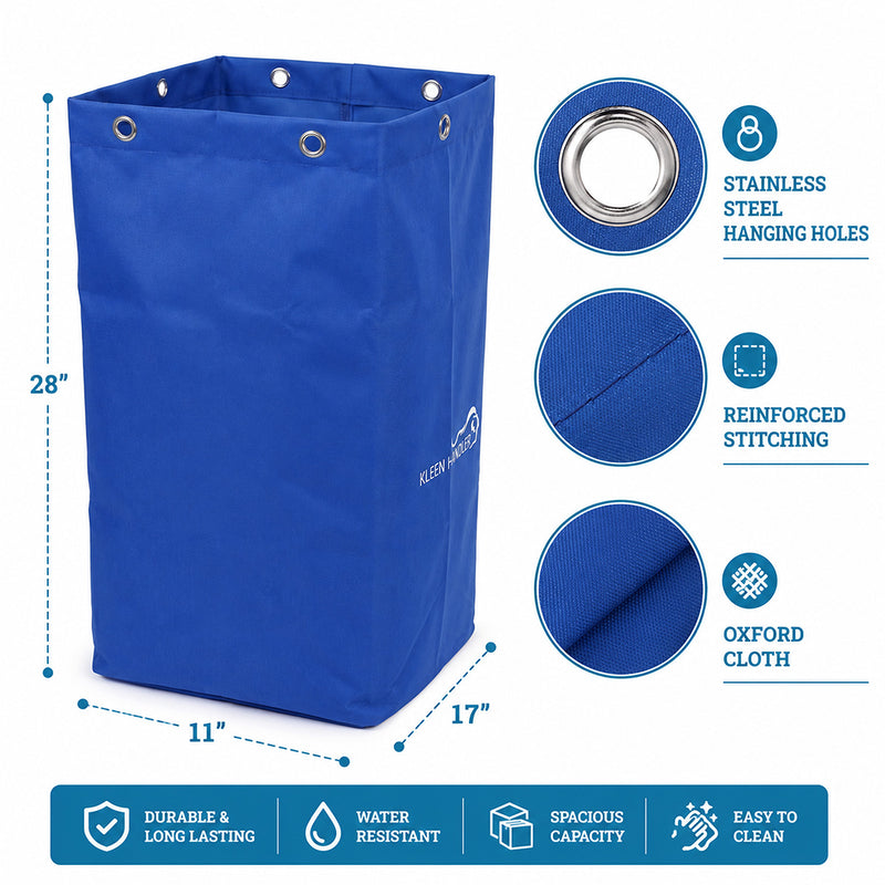 Heavy Duty 23 Gallon Commercial Janitorial Cart Replacement Bag