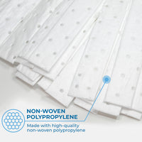 Bison Life  Heavy-Duty Hydrophobic Mop Head Replacement, White