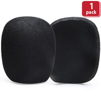 Bison Life Replacement Knee Pad Inserts for Lightweight Gardening, Black OSFM Fit