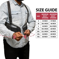 Bison Life Lower Back Support Belt – Adjustable Lumbar Brace for Lifting and Workouts, 1 Pack
