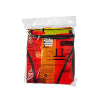 Bison Life Orange Safety Vest - ANSI Class 2 Lattice Reflective Vest for Construction & Traffic Control