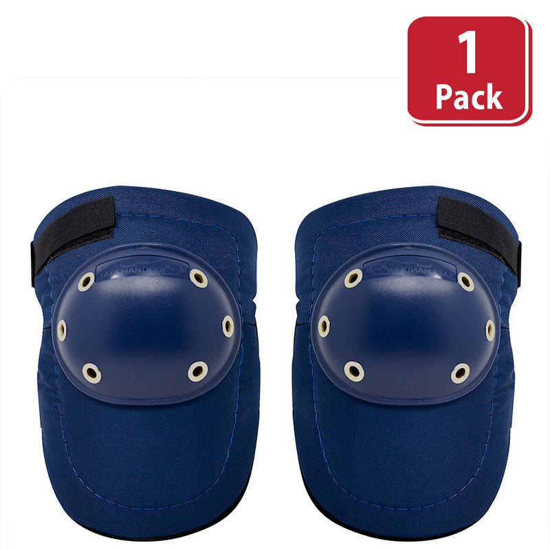 Bison Life Tough Cap Thick Foam Padded Knee Pads with Adjustable Velcro Strap, 1 Pack