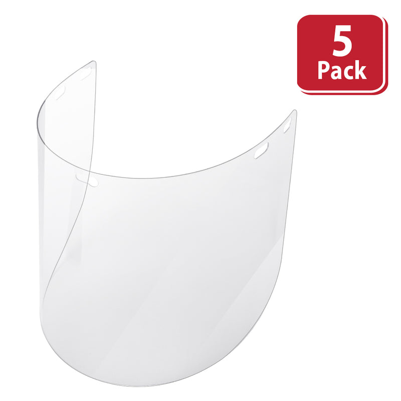 SAFE HANDLER Replacement Face Shields – Clear Polycarbonate Visor