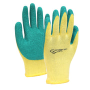 Bison Life Ultra Stretch Crinkle Latex Coated Grip Work Gloves For Construction & Industrial Use