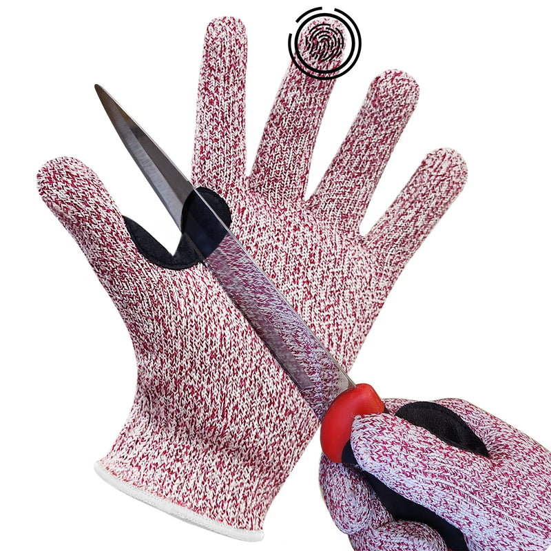 Bison Life Level 5 Cut knit Gloves With Touchscreen Compatible