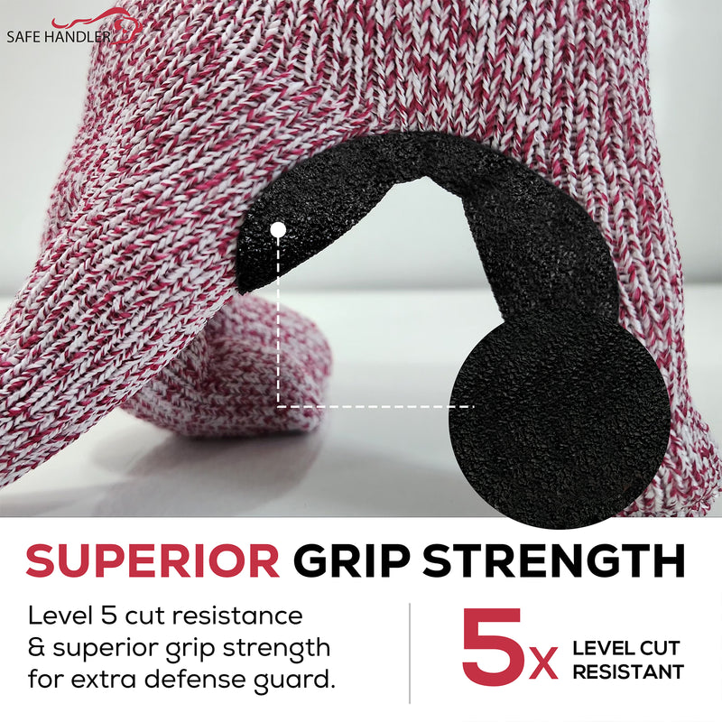 Bison Life Level 5 Cut knit Gloves With Touchscreen Compatible