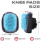 Safe Handler Professional Gel Knee Pads with Foam Padding & Tough Abrasion Resistant Shell, Non-Marring Cap, Adjustable Velcro Strap, Non-Skid, Comfortable & Heavy Duty Knee Protection for Work