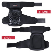 Bison Life Extra Long Knee Pads with Gel & Foam Padding, Dual Adjustable Velcro Straps