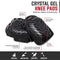 Bison Life Professional Gel Knee Pads for Work, Heavy Duty Construction Knee Pads with Dual Straps, Foam Cushioning, Adjustable & Comfortable Knee Protection