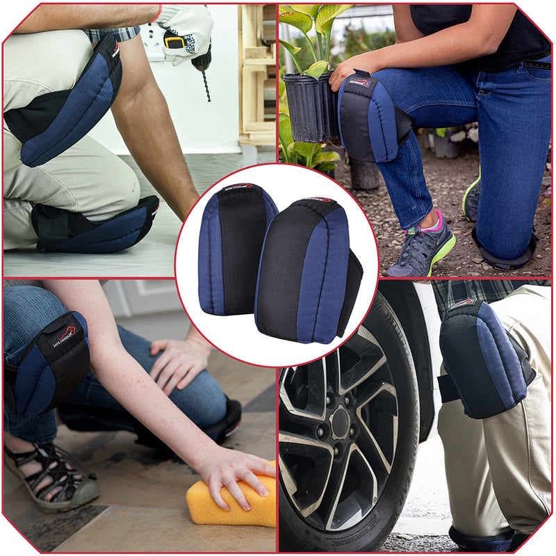 Bison Life Heavy Duty Knee Pads With Soft EVA Foam Padding For  Flooring & Roofing