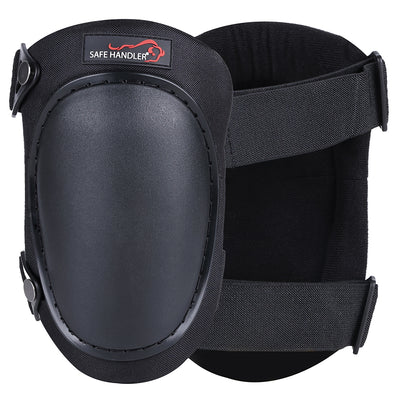 High Density Knee Pads with Hard Cap and Heavy Duty Foam Padding with Dual Buckle Straps