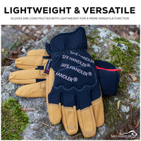 Bison Life Handyman Hand Protection Gloves with Thicker Knuckle Padding