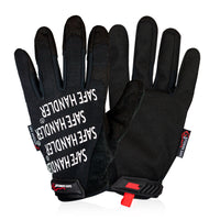 Bison Life Flexible Hand Protection Mesh Gloves with Hook & Loop Wrist Strap
