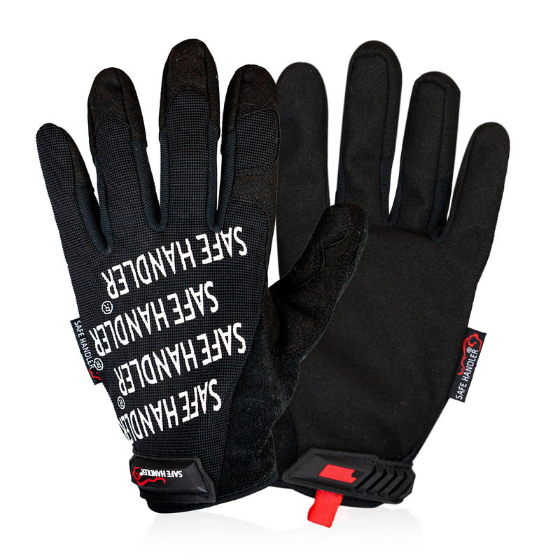 Bison Life Flexible Hand Protection Mesh Gloves with Hook & Loop Wrist Strap