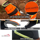Multicolor Reflect Pro Safety Work Gloves with Loop Wrist Strap – Bison Life (2 Pairs)