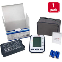 Bison Life Fully Automatic Upper Arm Blood Pressure Monitor with 120 Memory & Carrying Case