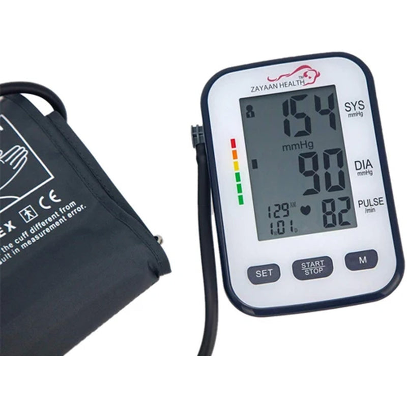 Bison Life Fully Automatic Upper Arm Blood Pressure Monitor with 120 Memory & Carrying Case