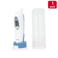 Bison Life Infrared Digital Ear Thermometer with Fast Response LCD Display & 10 Memory Storage