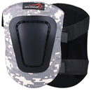 Safe Handler Camouflage Gel Foam Knee Pads – Heavy Duty Construction, Flooring, Gardening & Outdoor Work Protection with Adjustable Straps