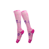 Bison Life Compression Socks for Men & Women – Breathable Anti-Fatigue Knee High Support