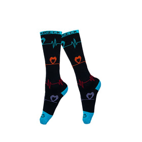 Bison Life Compression Socks for Men & Women – Breathable Anti-Fatigue Knee High Support
