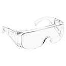 Diamont Vented Over Clear Safety Glasses, ANSI Z87.1, Anti-Scratch