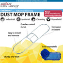 Commercial Dust Mop Frame, Rust-resistant, Pack of 12