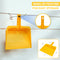 KLEEN HANDLER Heavy-Duty Plastic Handheld Dust Pan for Indoor/Outoor Commercial & Residential Use in Kitchen, Garage, Decks and More, Pack of 6
