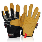 Bison Life Thick Protection Tough Pro Grip Gloves With Knuckle Guard