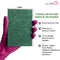 Medium Duty Green Scouring/Cleaning Pads, Versatile Scrub Sponges for Kitchen, Bathroom, Restaurant, and Household Cleaning