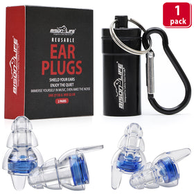 Reusable Concert Earplugs for Noise Reduction 27 dB