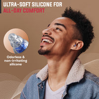Reusable Concert Earplugs for Noise Reduction 27 dB