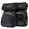 Safe Handler Professional Extra Long Heavy Duty Gel Knee Pads with Heavy Duty Foam Padding and Gel Cushion, Adjustable Velcro Dual Straps and Anti-Slip Knee Caps