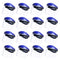 Safety Headgear with Clear Polycarbonate Face Shield, Blue
