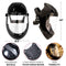 Full Face Protector Face Shield, Reusable, Secure Protection, Black