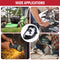 Full Face Protector Face Shield, Reusable, Secure Protection, Black