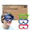 BISON LIFE Spectra Kids Safety Goggles, Red, Green & Blue Colors