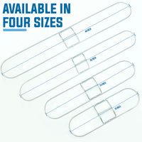 Bison Life Commercial Dust Mop Frame Rust-Resistant | Durable Build For Hardwood Floors